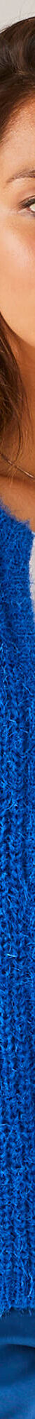Gilet paletot Spécial Petites, maille poilue (bleu dur) Gilet paletot Spécial Petites, maille poilue (bleu dur)